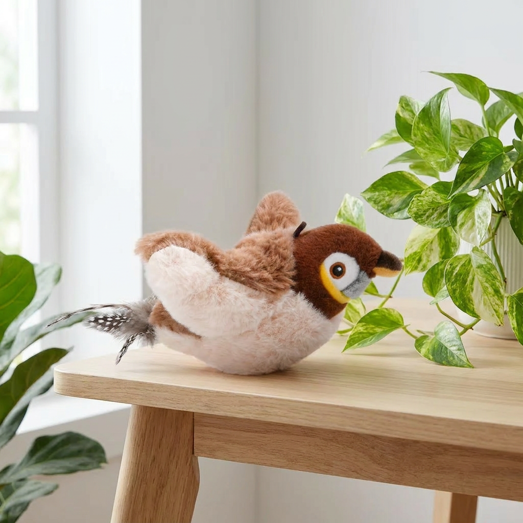 Interactive Flying Bird Cat Toy — USB Rechargeable