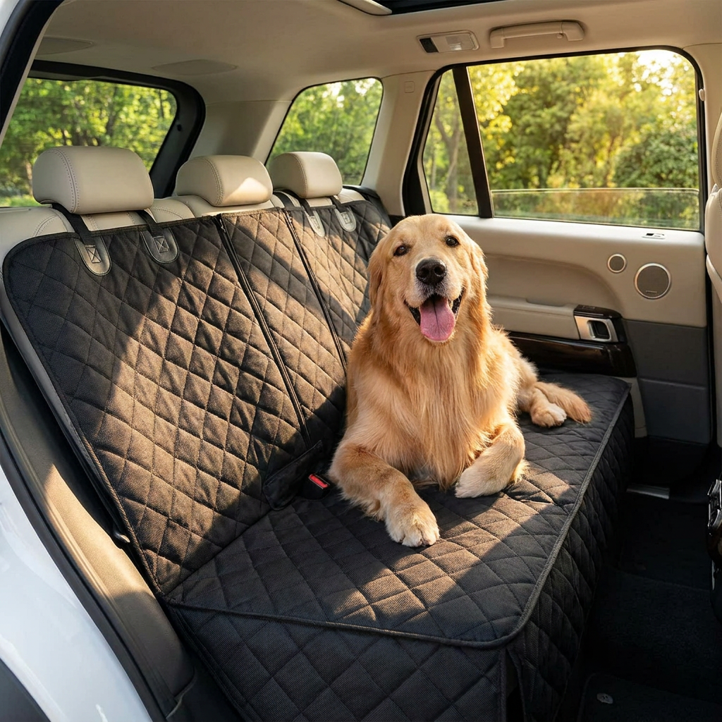 Waterproof Dog Car Seat Cover | Fits Most Cars, Trucks & SUVs